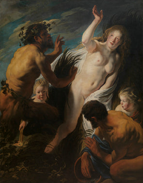 Pan en Syrinx - Jacob Jordaens image 1 copie de tableau peinte à la main