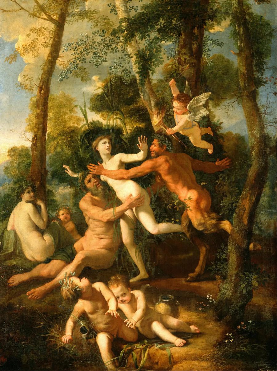 Panne og Syrinx - Nicolas Poussin