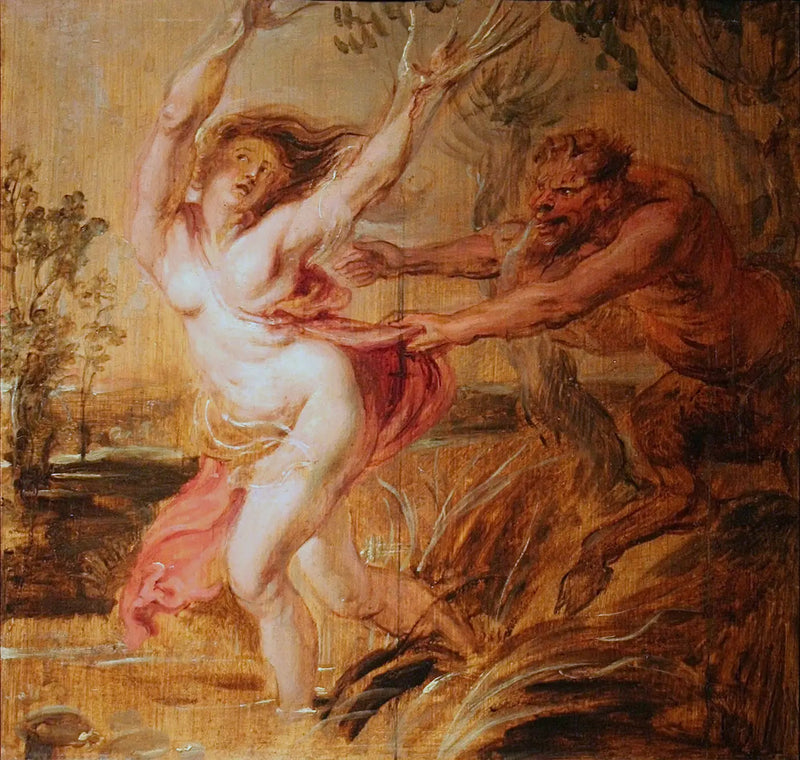 Pan og Syrinx - Peter Paul Rubens