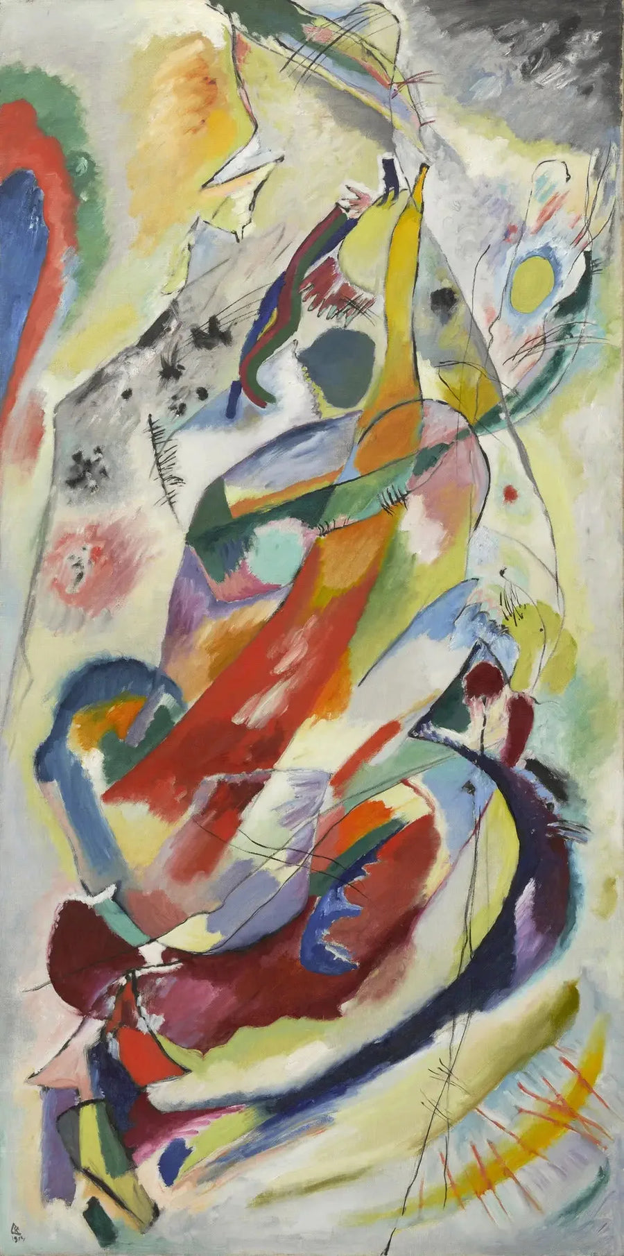 Panel for Edwin R. Campbell nr. 1 - Vassily Kandinsky