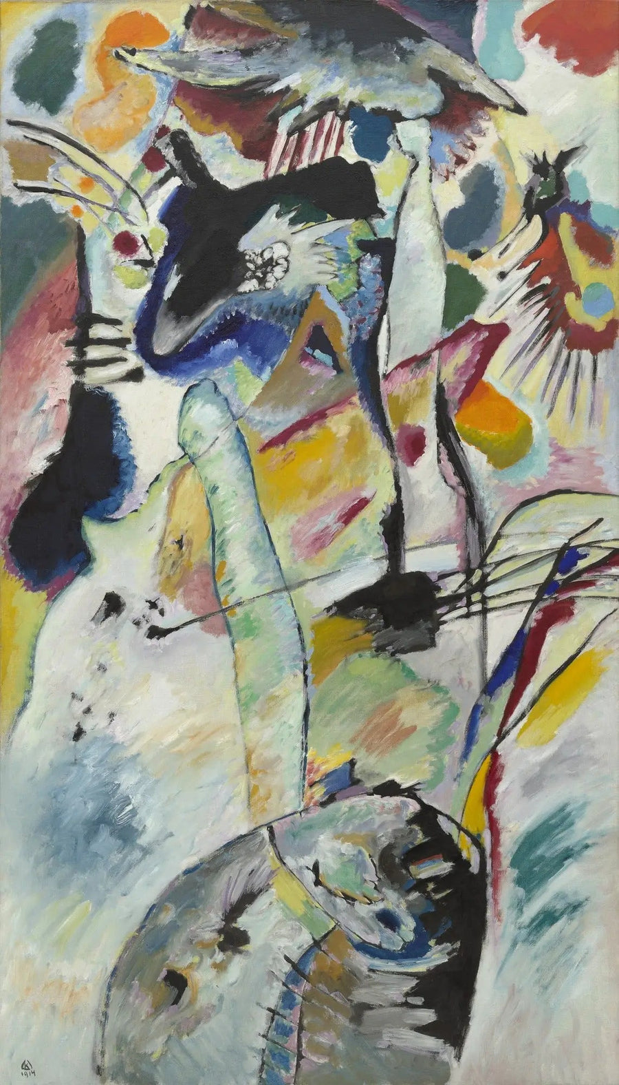 Panel for Edwin R. Campbell nr. 3 - Vassily Kandinsky