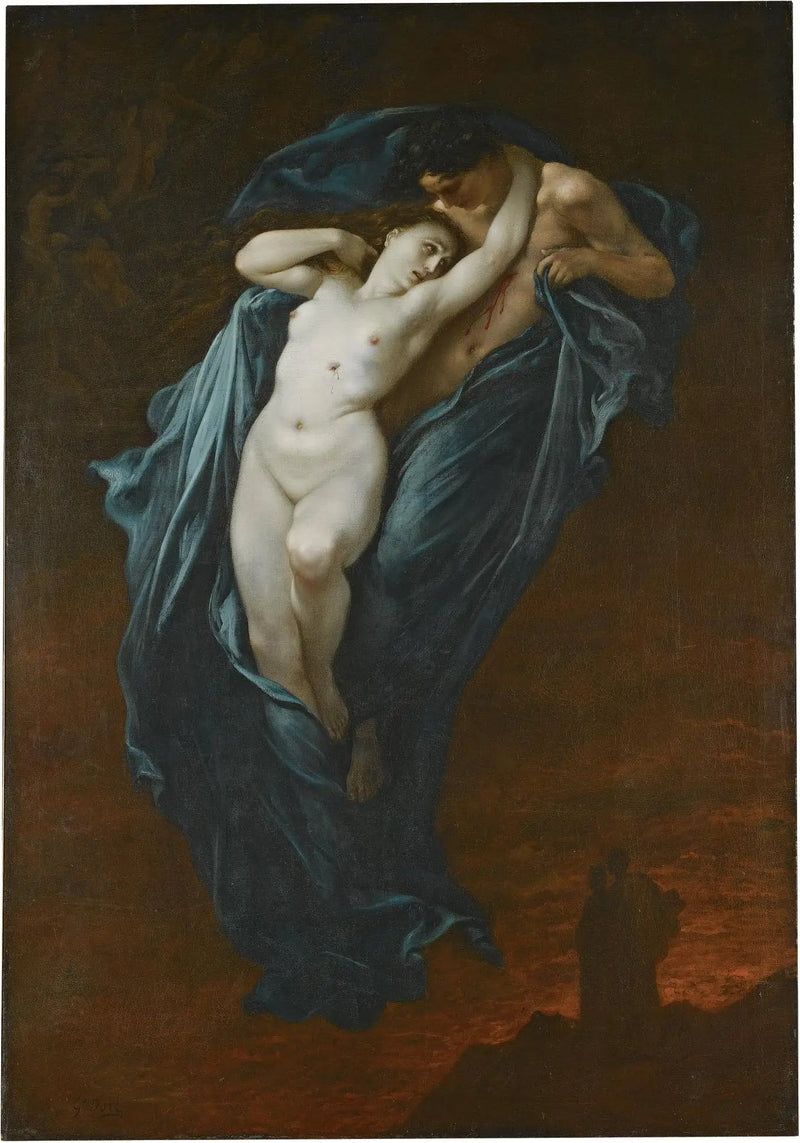 Paolo og Francesca fra Rimini - Gustave Doré
