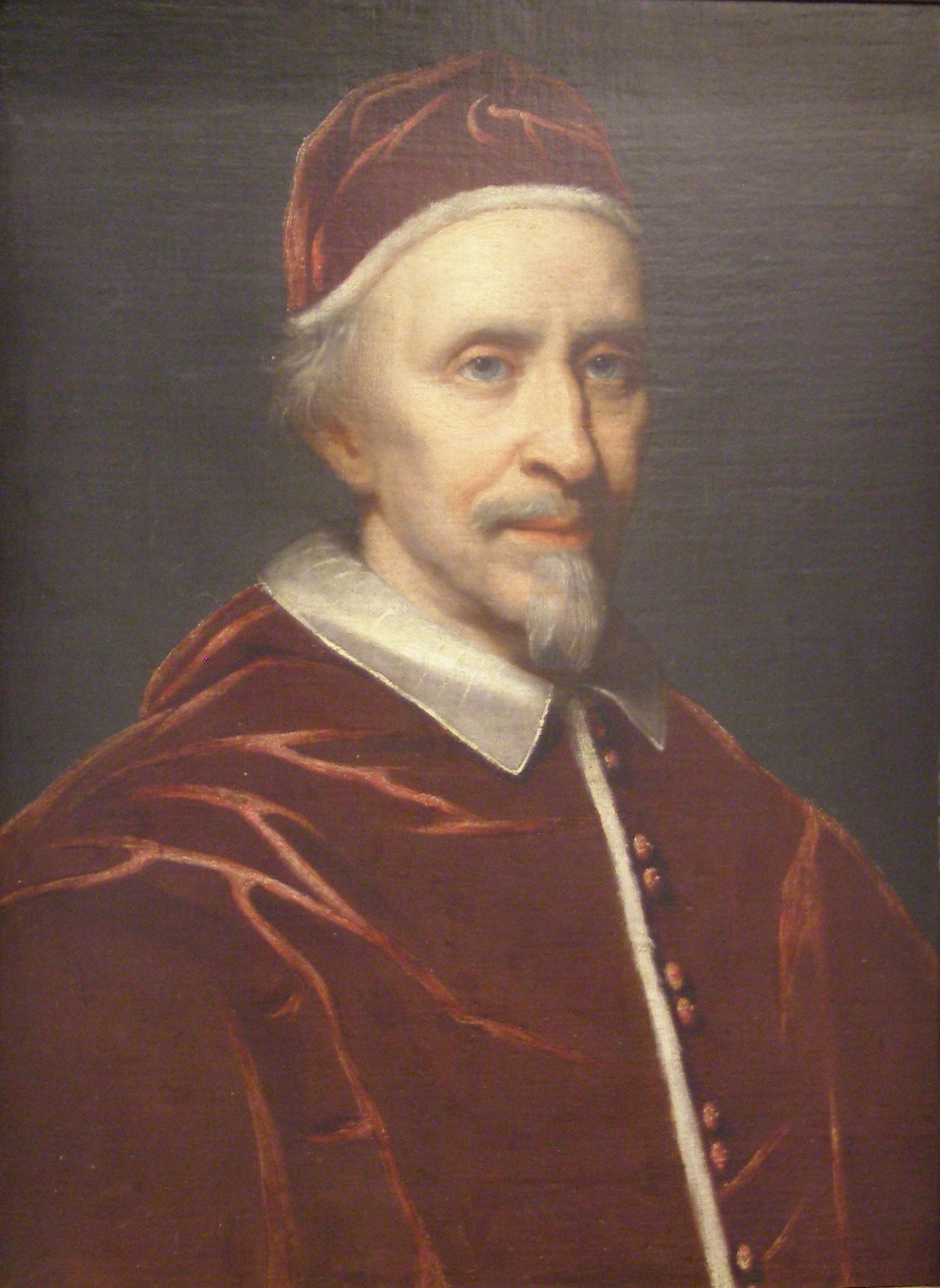 Papa Clemente IX - Giovanni Battista Gaulli image 1 reproduction artisanale de tableau