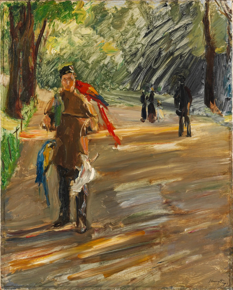 Papegøyemannen - Max Slevogt