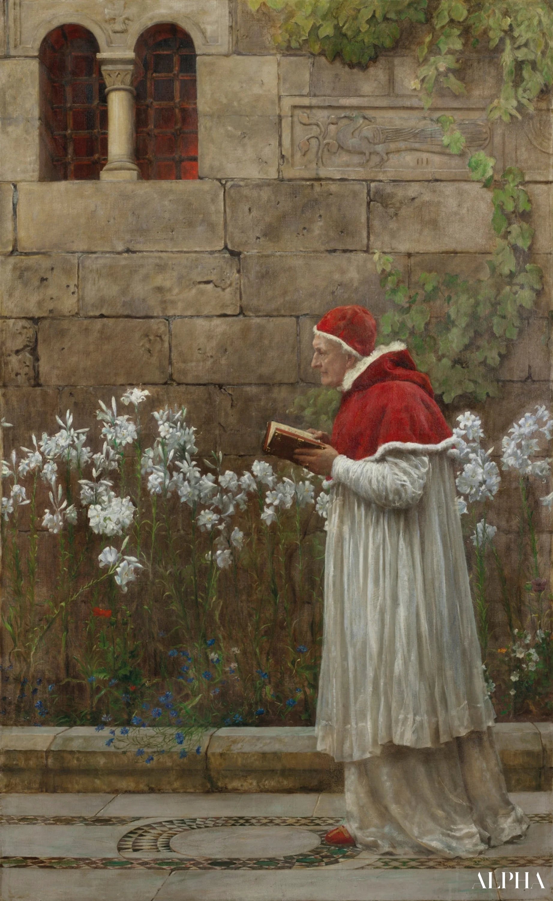 Reproduction du tableau « Pape Urbain VI (1896) - John Collier » par Alpha Reproduction en peinture à l’huile
