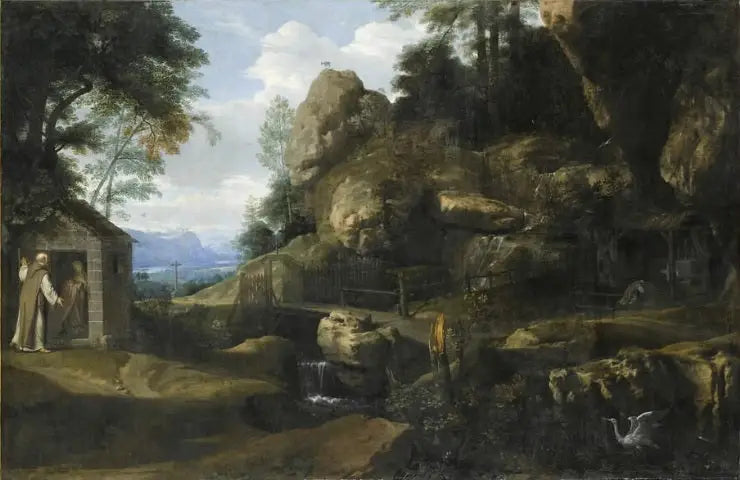 Paphnuce libérant Thaïs - Philippe de Champaigne - Alpha Reproduction