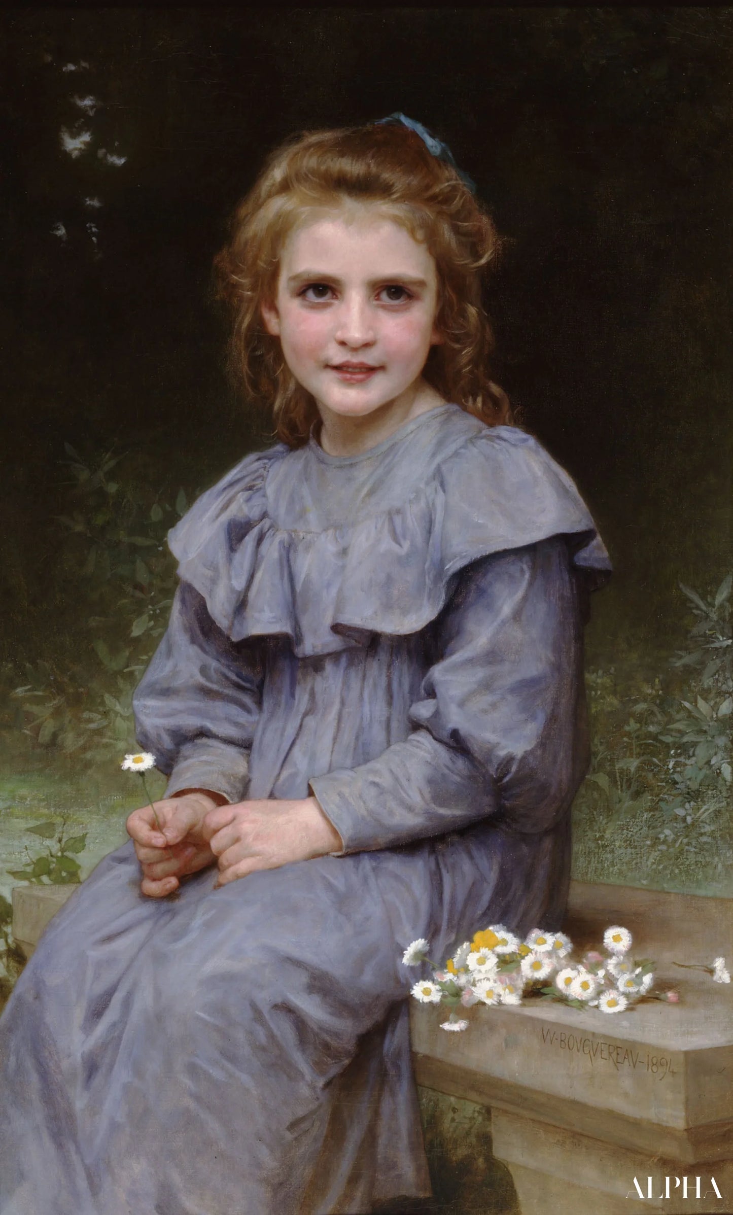 Tusenskjønn - William Bouguereau - Høykvalitets reproduksjoner av malerier og bilder