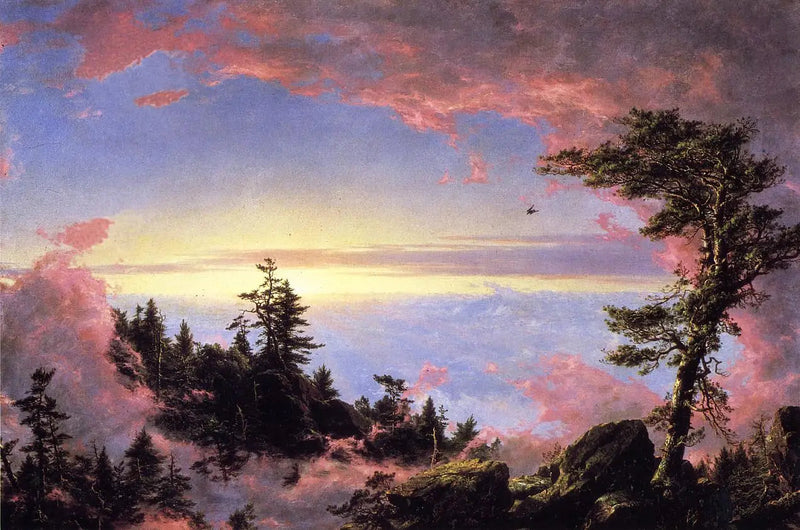 Over skyene ved solens leie - Frederic Edwin Church

Source:
Par dessus les nuages au levier du soleil - Frederic Edwin Church