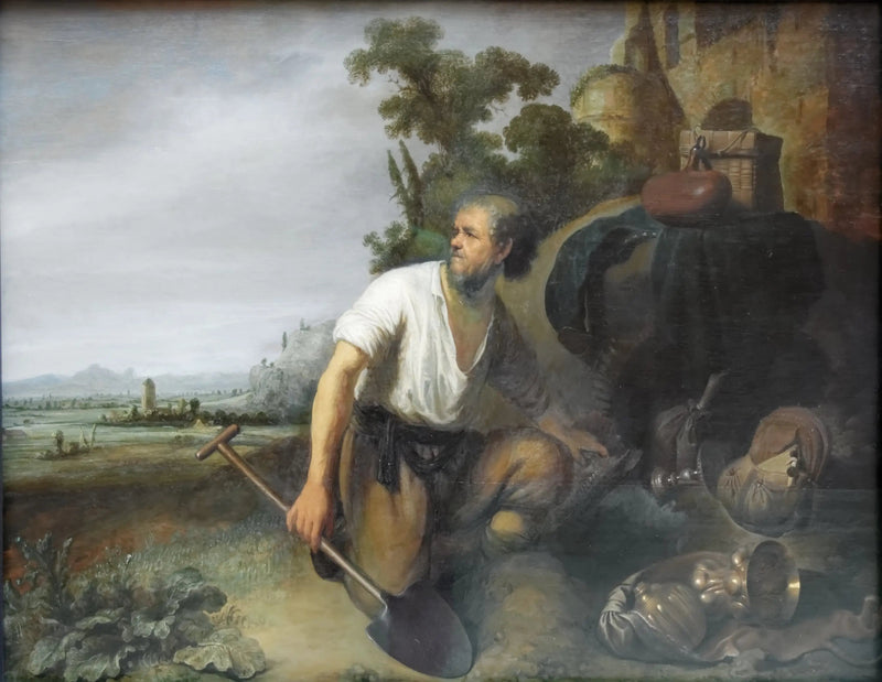 Parabelen om den skjulte skatten - Rembrandt