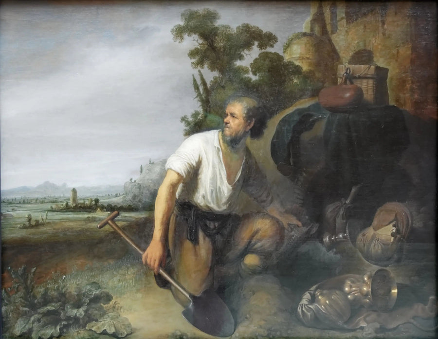 Parabelen om den skjulte skatten - Rembrandt
