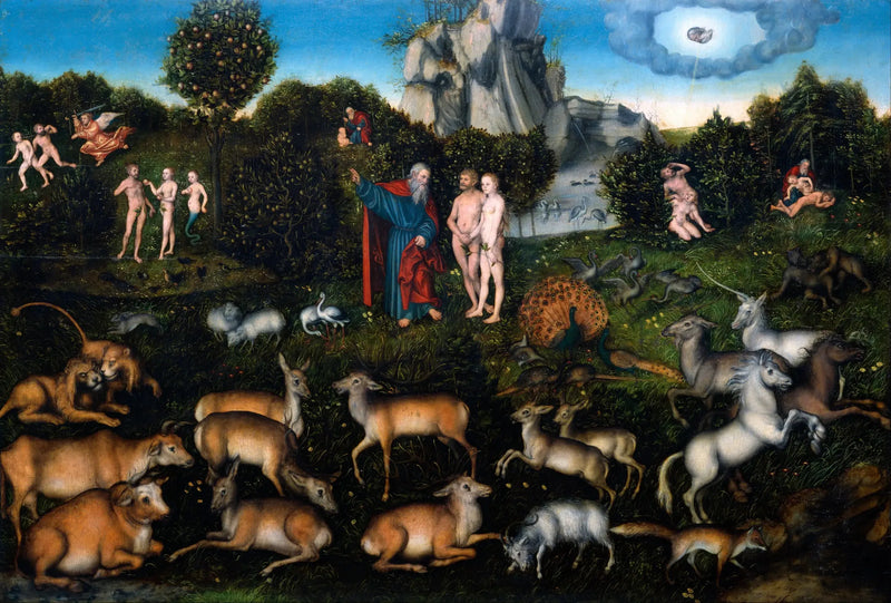 Paradis - Lucas Cranach den eldre