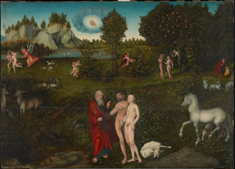 Paradis - Lucas Cranach den eldre