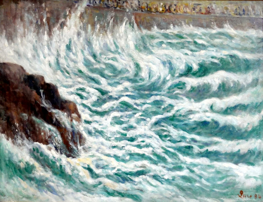 Parametere ved dårlig vær - Maximilien Luce