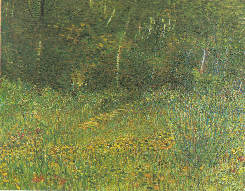 Asnières-parken om våren - Vincent van Gogh