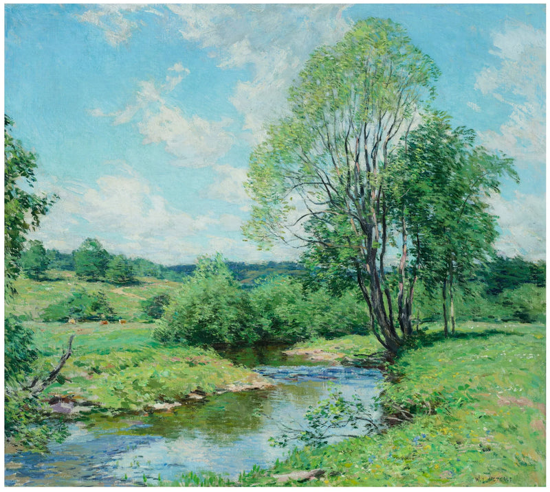 Grønn latskap - Willard Metcalf