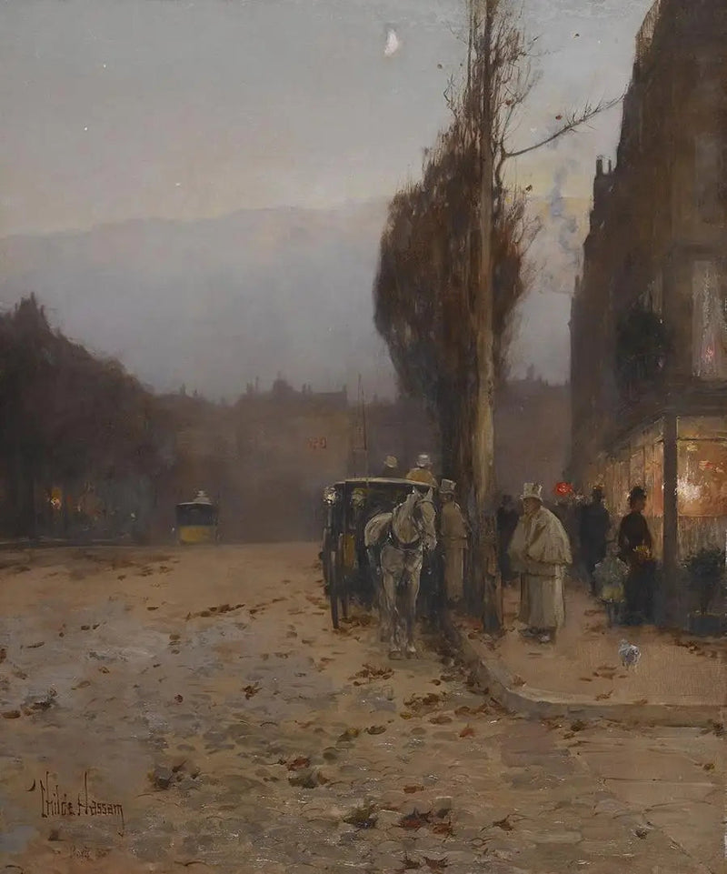 Paris ved skumringen - Childe Hassam

Source:
Paris au crépuscule - Childe Hassam
