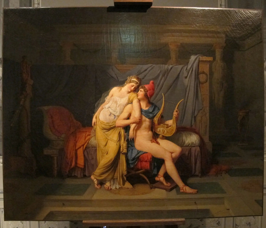 Pâris og Hélène - Jacques-Louis David