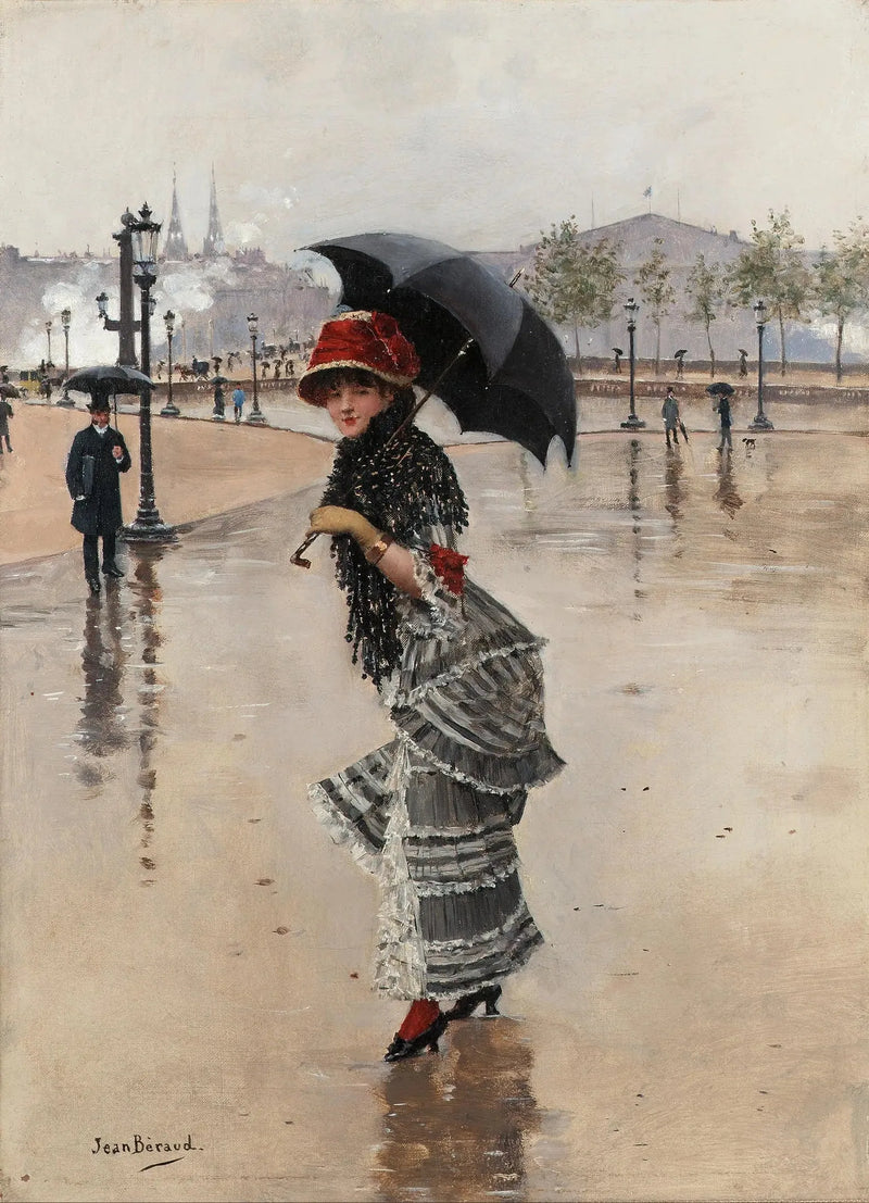 Parisienne en en regnfull dag, Place de la Concorde - Jean Béraud

Source:
Parisienne un jour de pluie, place de la Concorde - Jean Béraud