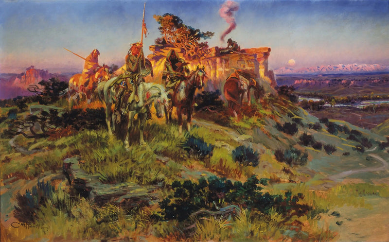 Snakk om røyk - Charles Marion Russell

Source:
Parler de fumée - Charles Marion Russell