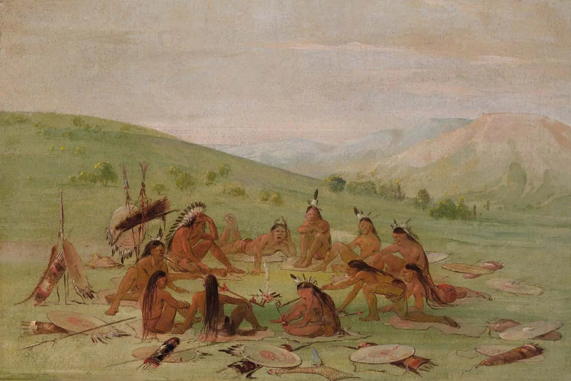 Krigen til fots ved rådet, Mandan - George Catlin

Source:
Parti de la guerre à pied au conseil, Mandan - George Catlin