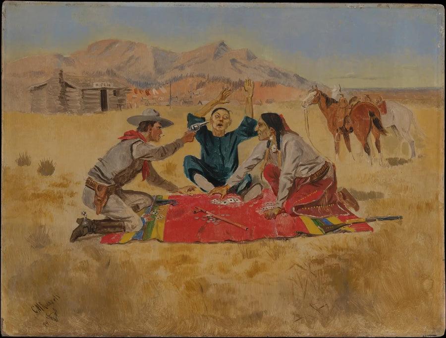 Ingen sjanse for en kineser - Charles Marion Russell

Source:
Pas une chance pour un Chinois - Charles Marion Russell