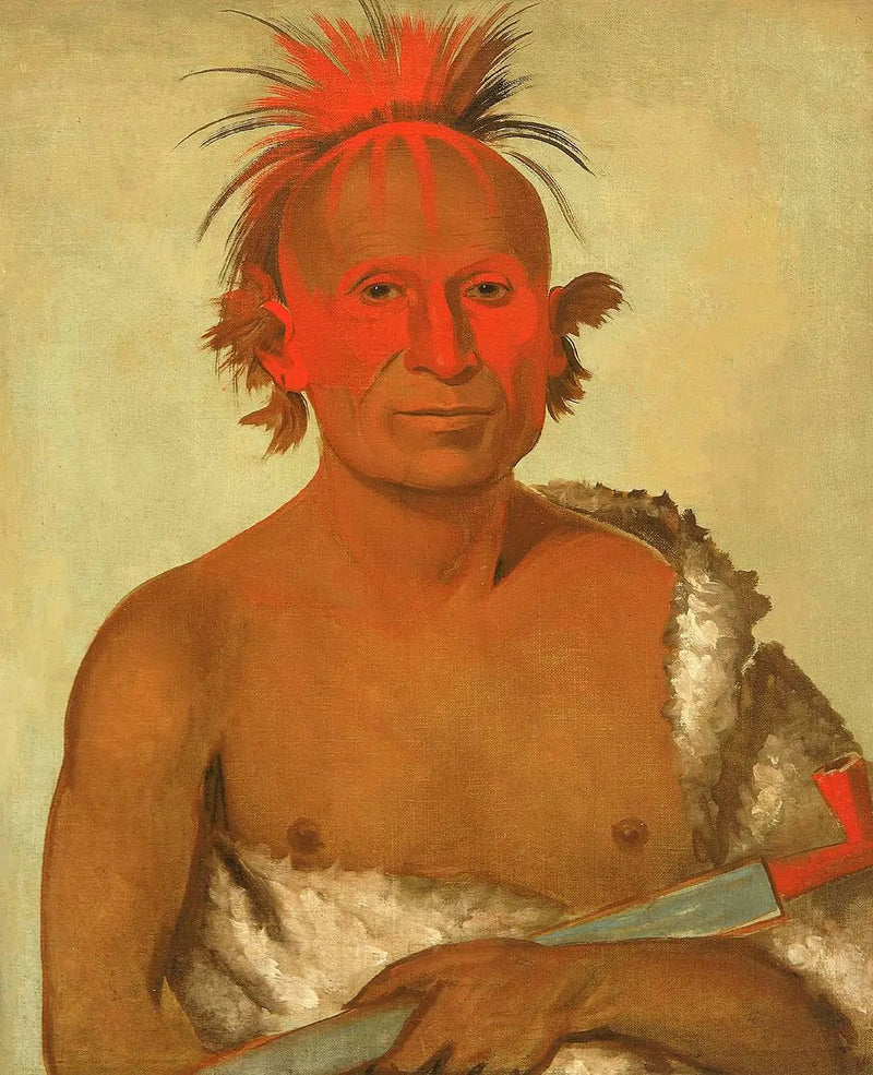 Pash-ee-pa-hó, Petit Chef Poignardant, den unge, en av Black Hawks modige - George Catlin

Source:
Pash-ee-pa-hó, Petit Chef Poignardant, le Jeune, l'un des Braves de Black Hawk - George Catlin