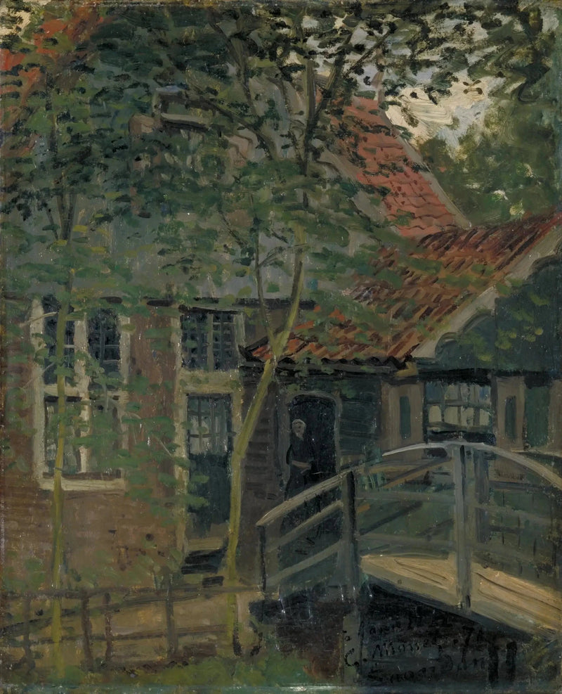 Gateway til Zaandam W191a - Claude Monet