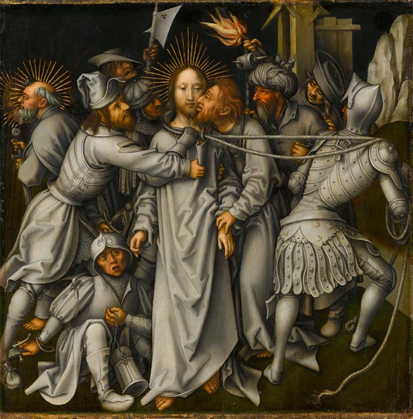 Passion grise: Jesu arrestasjon - Hans Holbein den eldre