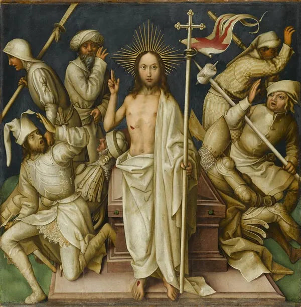 Passion grise: Jesu oppstandelse - Hans Holbein den eldre