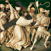 Passion grise: Kristus som bærer korset - Hans Holbein den eldre