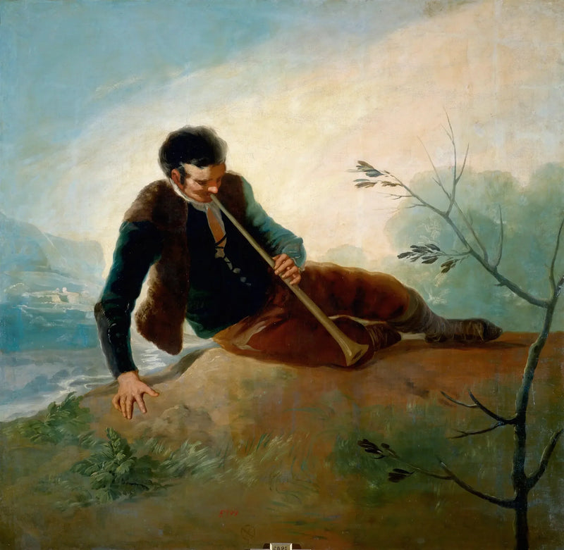 Pasteur berører dulzaina - Francisco de Goya