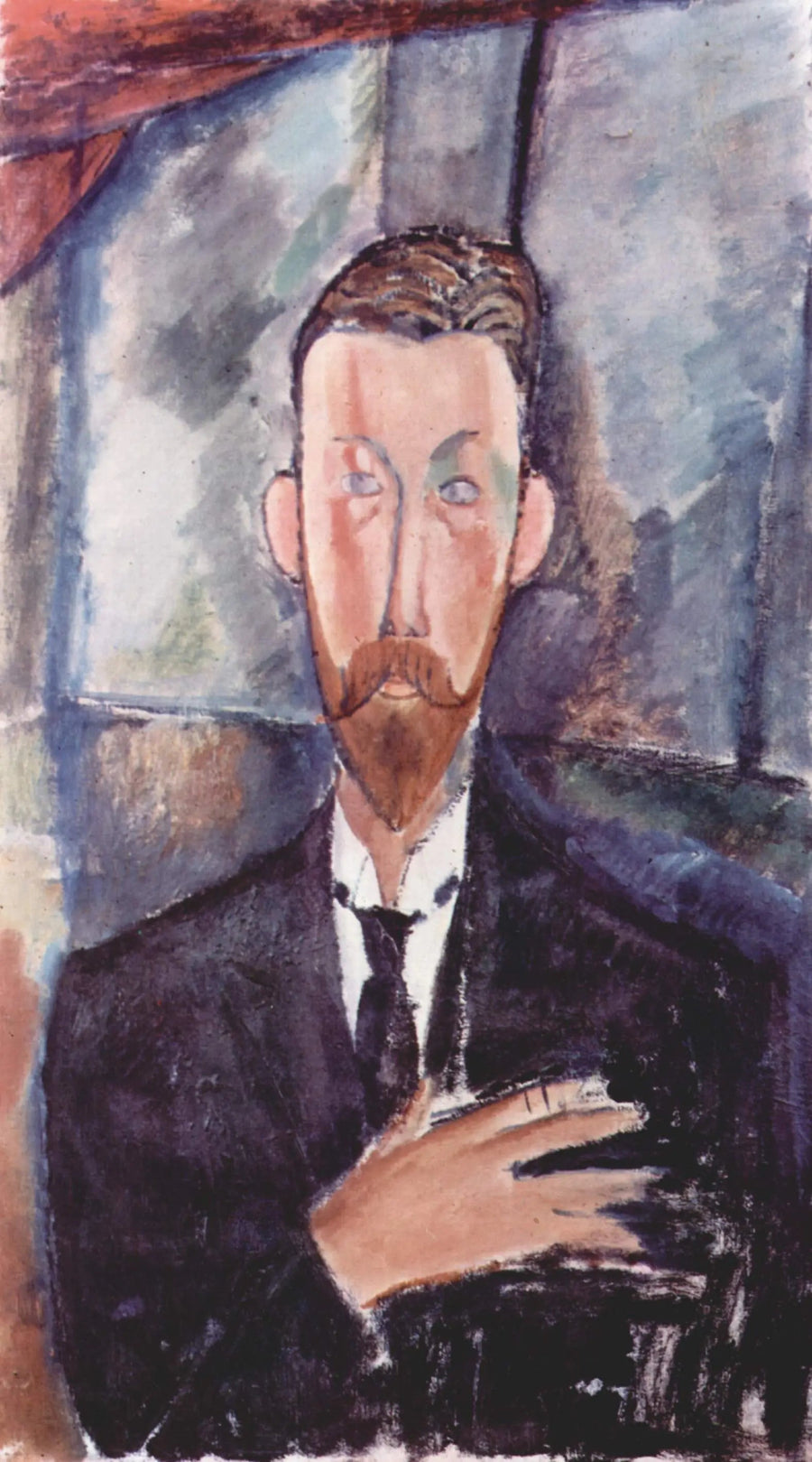 Paul Alexandre foran et vindu - Amedeo Modigliani
