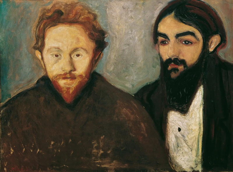 Paul Herrmann og Paul Contard - Edvard Munch