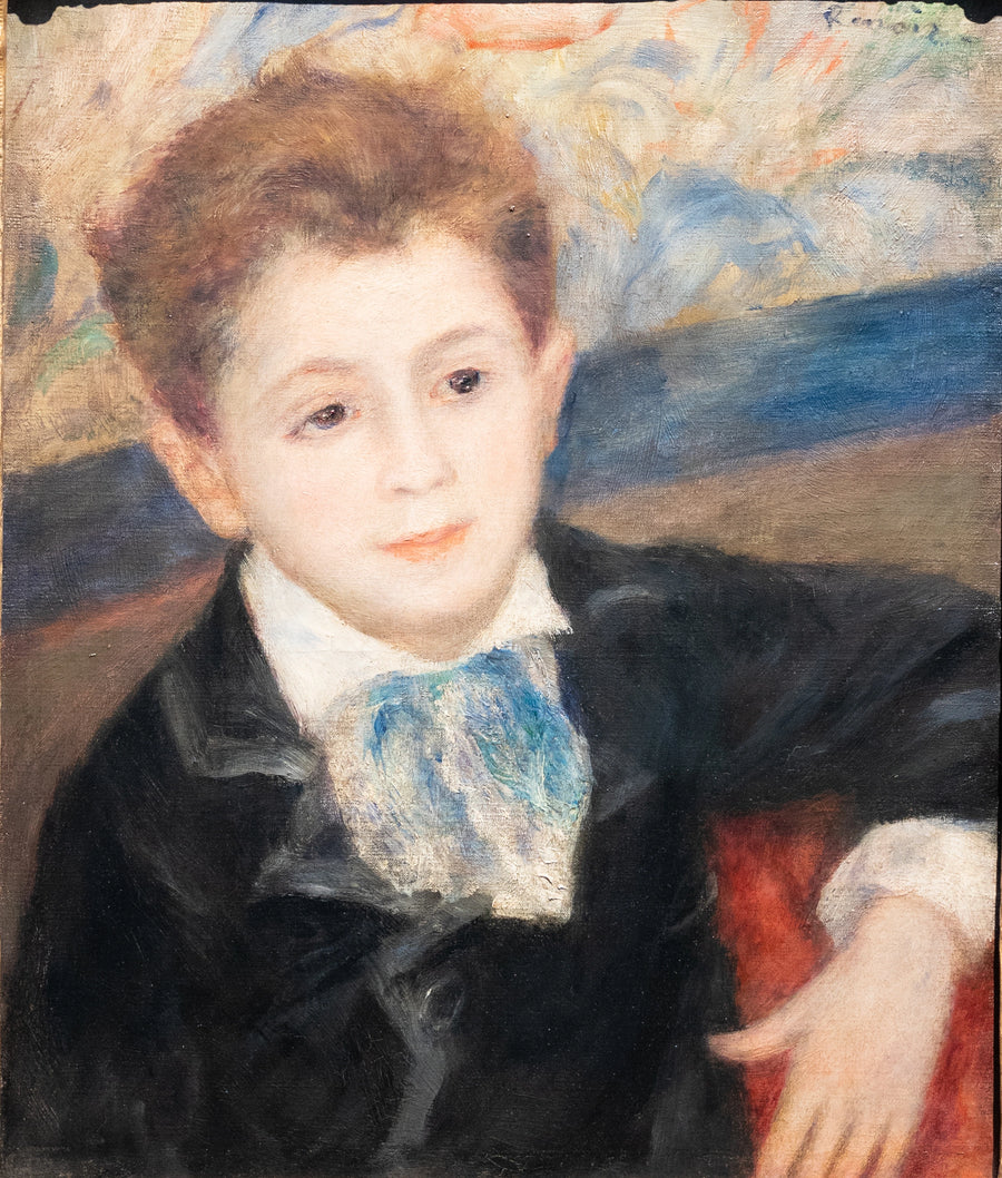 Portrett av Paul Meunier, Murer sønn - Pierre-Auguste Renoir