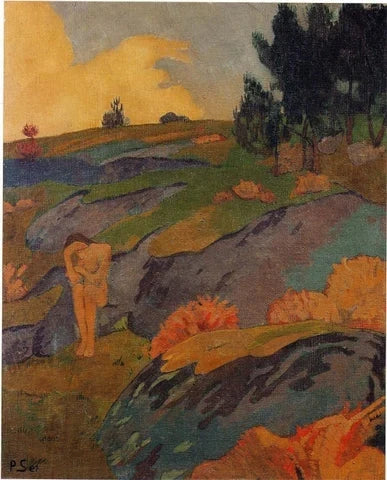 Eve bretonne ou La mélancolie, peinture de Paul Sérusier