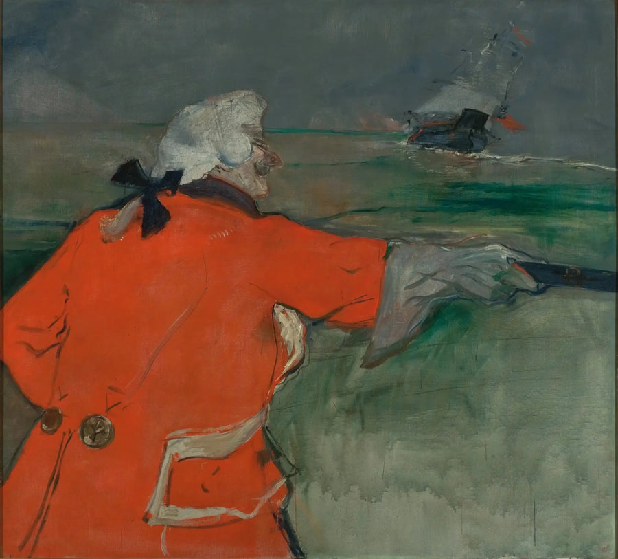 Paul Viaud i admiraluniform fra 1700-tallet - Henri de Toulouse-Lautrec