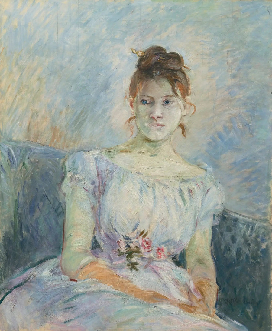 Paule Gobillard i ballkjole - Berthe Morisot