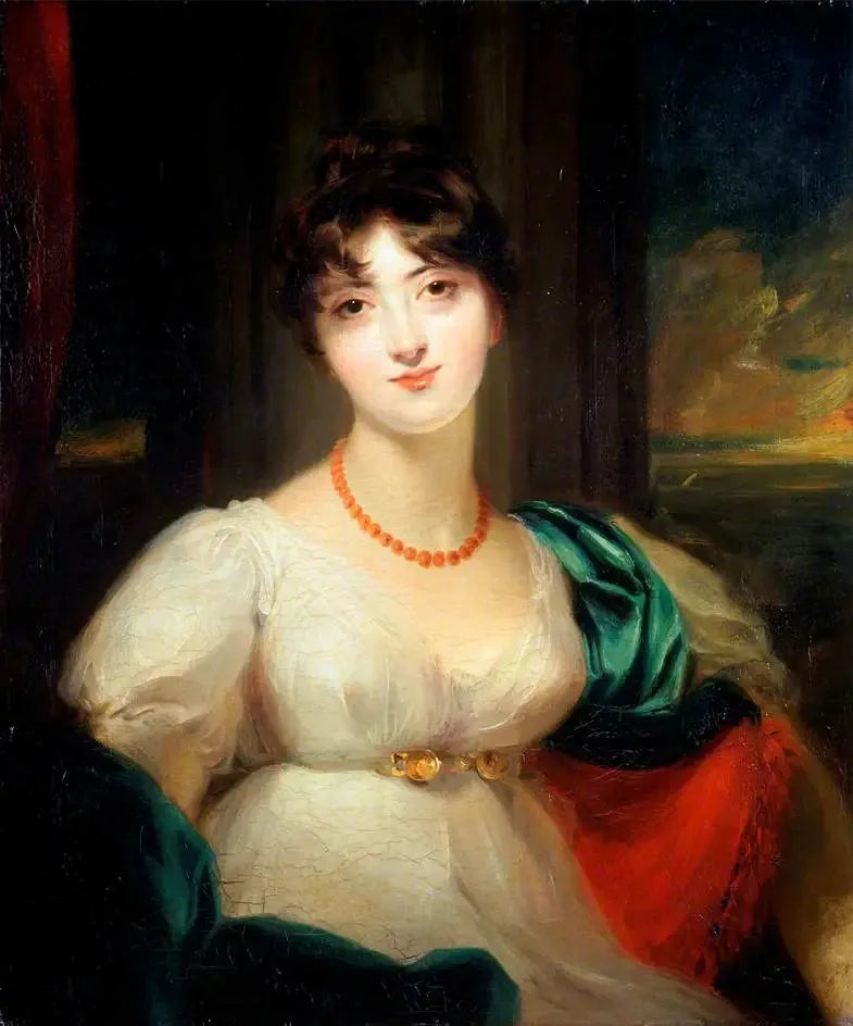 Paulina (1784–1823), første kone av Sir Codrington Edmund Carrington - Thomas Lawrence
