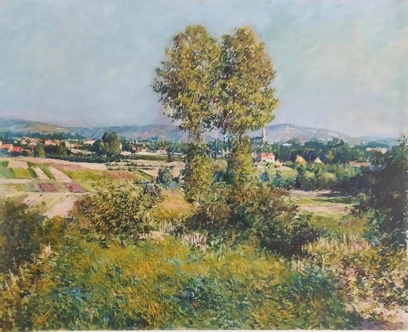 Landskap i Argenteuil - Gustave Caillebotte