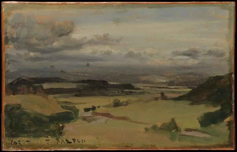 Landskap ved Civita Castellana - Jean-Baptiste Camille Corot