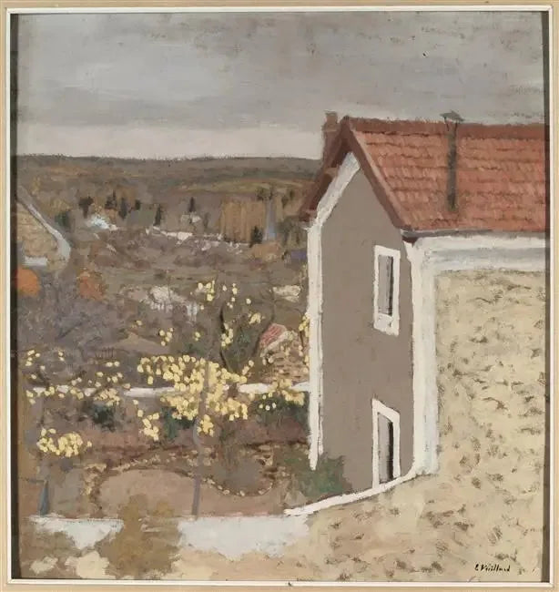Landskap ved Étang-la-Ville - Édouard Vuillard