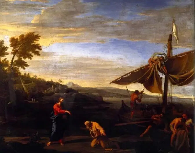 Landskap med Saint Pierre-tema - Philippe de Champaigne