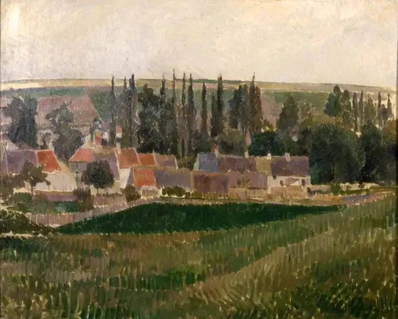 Landskap i Osny - Camille Pissarro