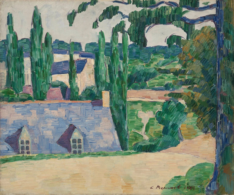Landskap ved Pont-Aven - Émile Bernard