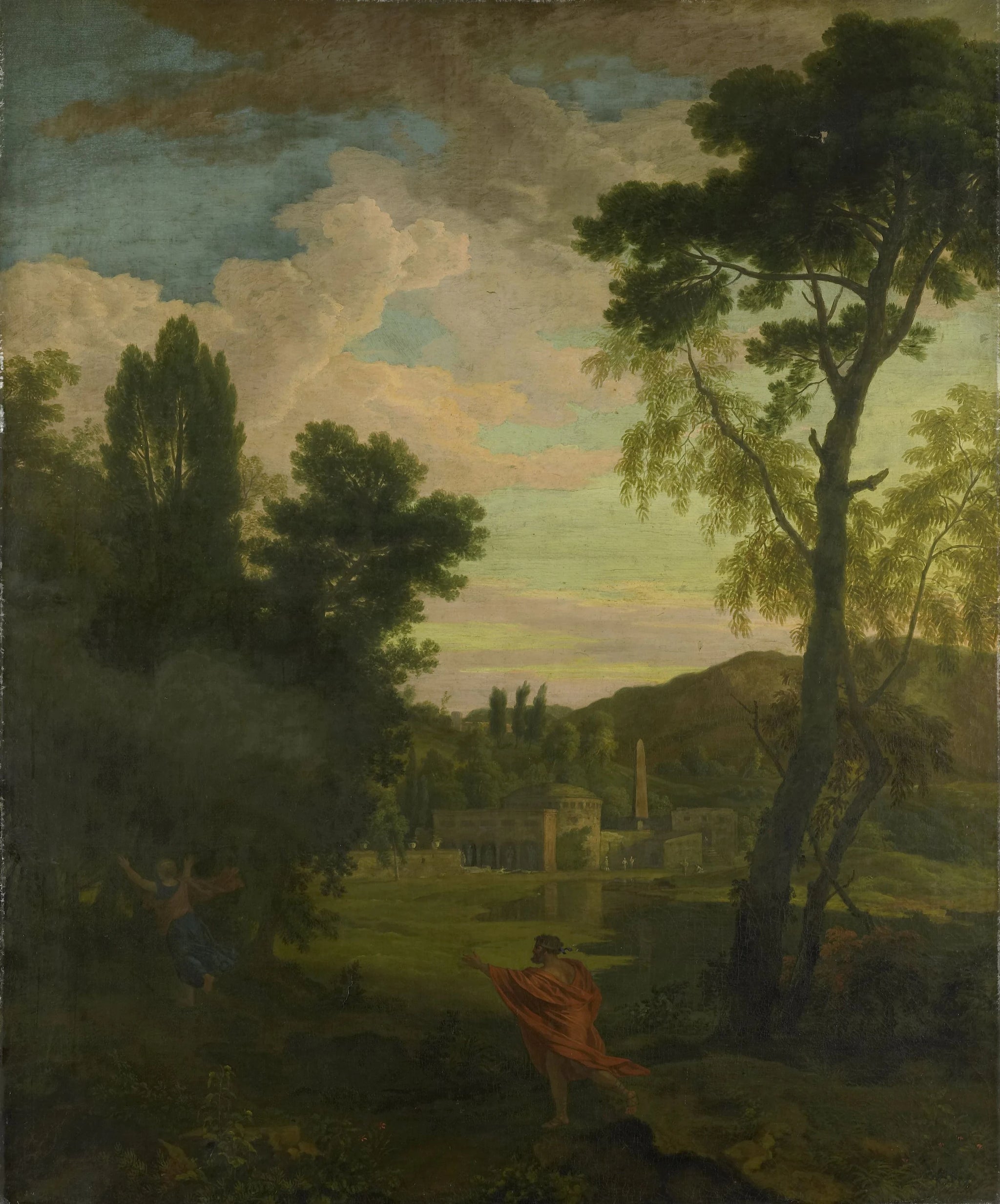 Paysage arcadien avec Jupiter et Io - Johannes Glauber