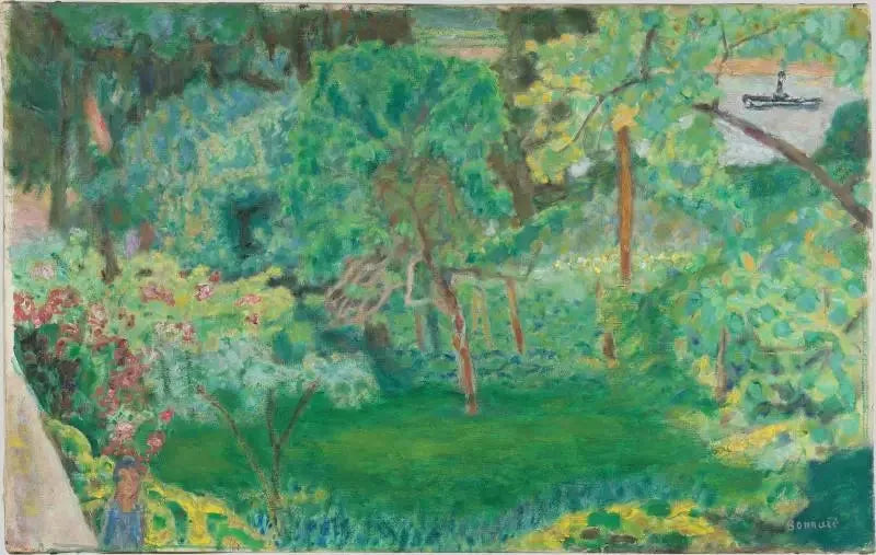 Landskap med slepebåt - Pierre Bonnard