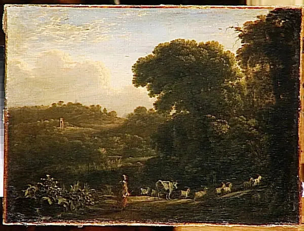 Landskap ved solnedgang - Claude Lorrain