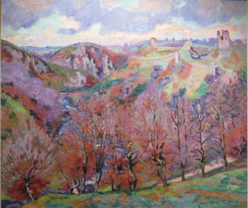  Landskap med ruiner - Armand Guillaumin