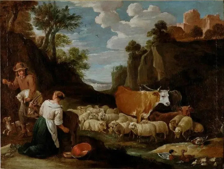 Landskap med hyrder og husdyr - David Teniers den Yngre

Source:
Paysage avec bergers et bétail - David Teniers le Jeune