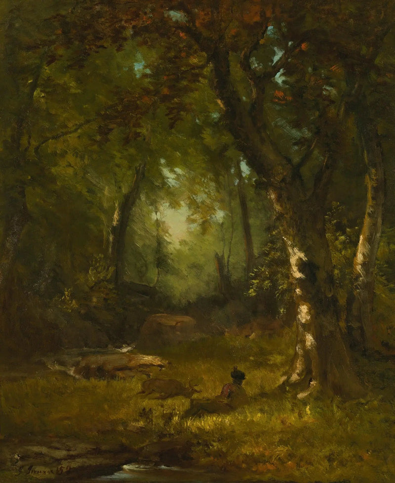 Landskap med jeger - George Inness

Source:
Paysage avec chasseur - George Inness